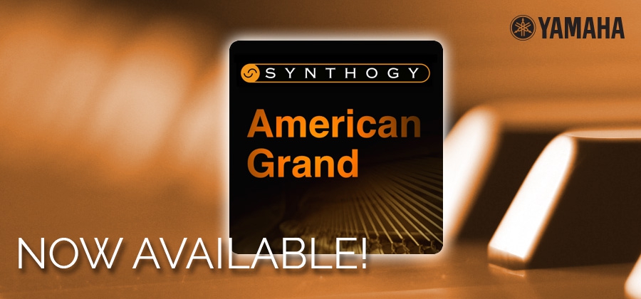 Now Available! Synthogy American Grand Piano Expansion Pack for Yamaha MOTIF XF Production Synthesizer